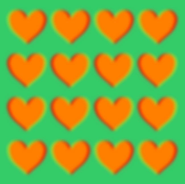 3. Нет, на самом деле сердечки здесь не разъезжаются в стороны