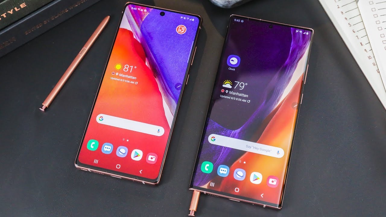 Gallaxy Note 20 и 20 Ultra