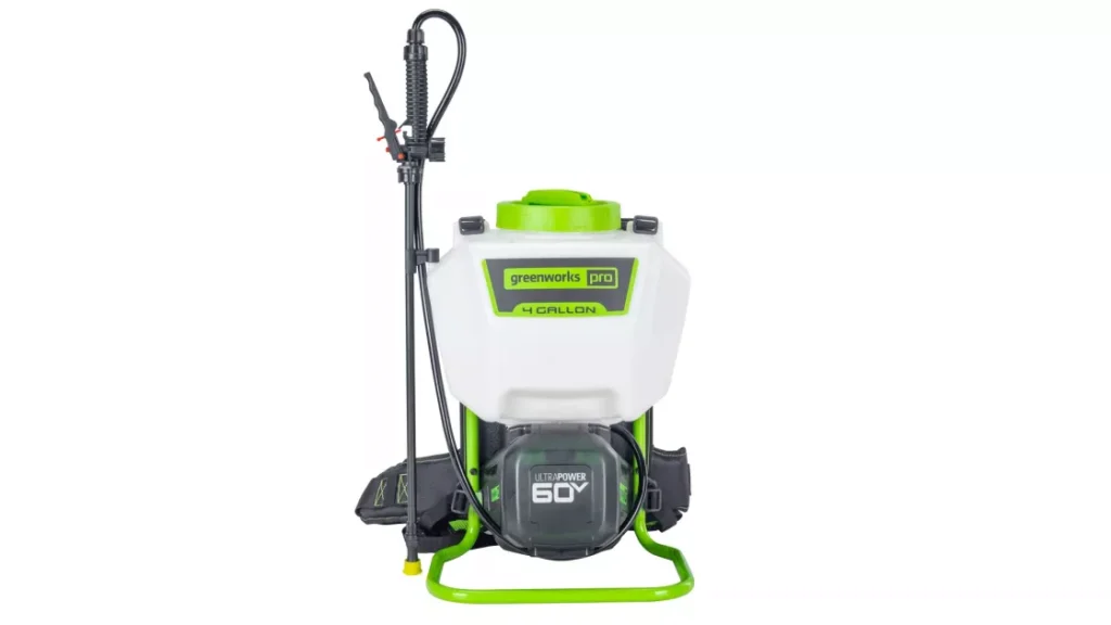 Greenworks GW-BPS60 — опрыскиватель, с которым садовая забота превращается в удовольствие