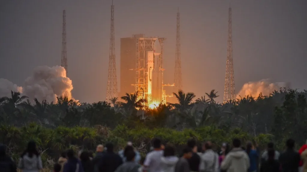 Новая китайская ракета-носитель Long March-8A успешно вышла на орбиту