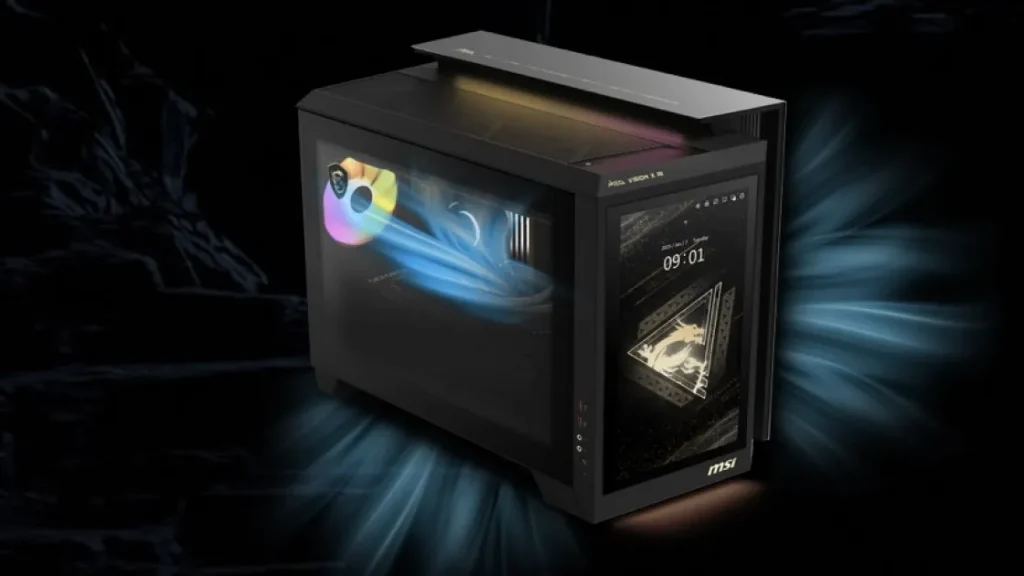 MSI представила ПК будущего: управляемый голосом и с сенсорным ИИ-дисплеем