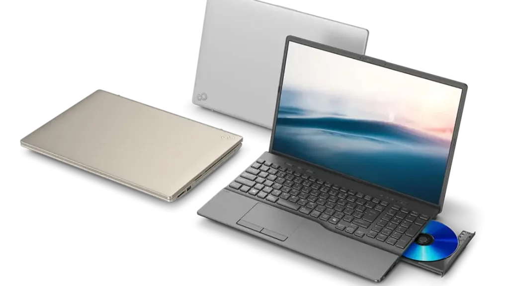 Fujitsu возвращает оптические приводы: новый ноутбук получил Blu-ray в 2024 году