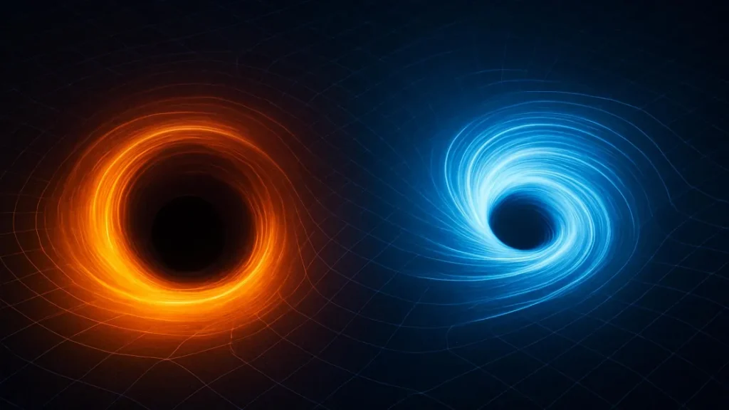 Черные и белые дыры в лаборатории: ученые создали уникальное оптическое устройство