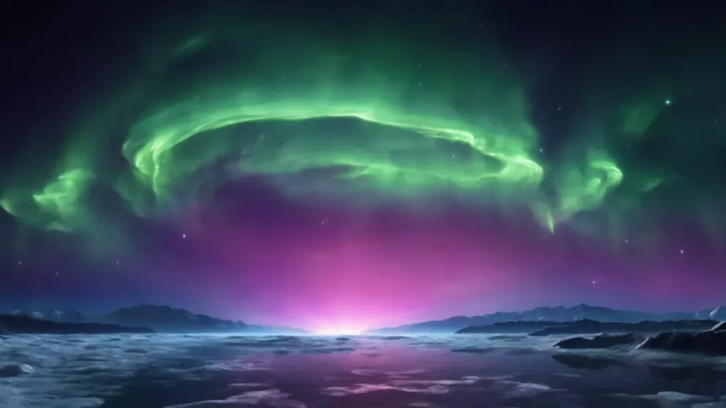 Получены первые изображения полярных сияний на Нептуне