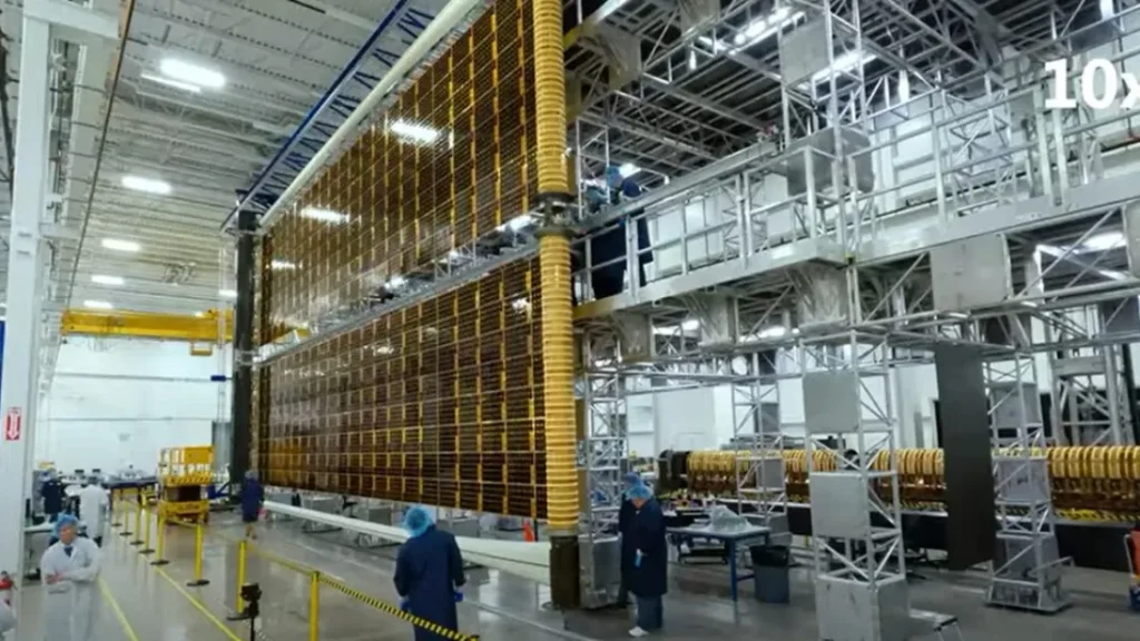 Лунная станция получит супер-крылья: испытаны революционные солнечные батареи