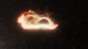 Космический каннибал: астрономы обнаружили блуждающую черную дыру, разрывающую звезду