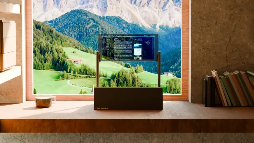 Прозрачный монитор Phantom обещает революцию в рабочих пространствах