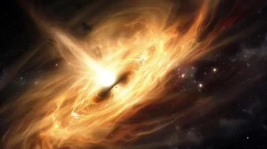 Астрономы в «прямом эфире» наблюдают за пробуждением черной дыры