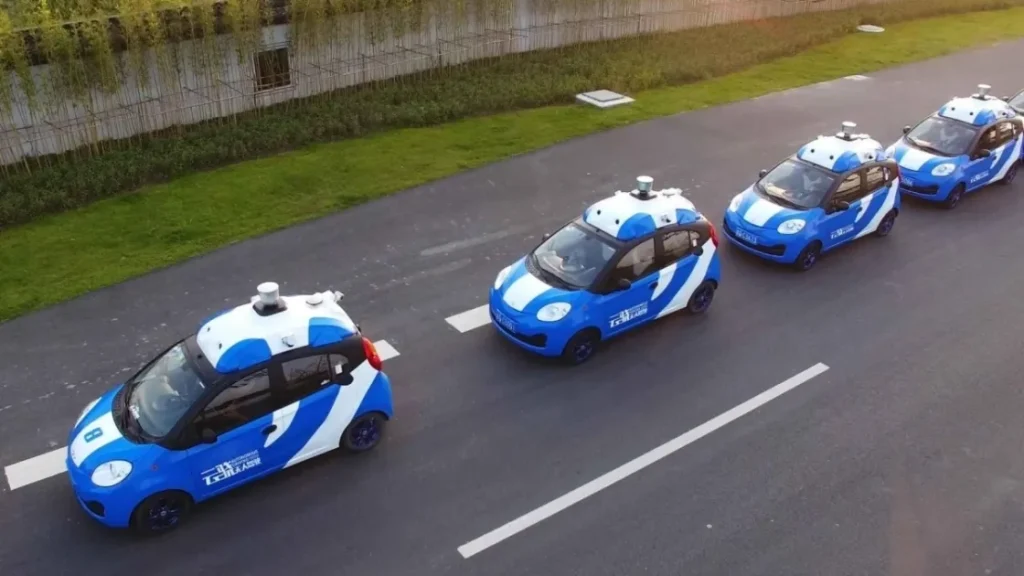 Baidu запустит массовое производство беспилотных автомобилей