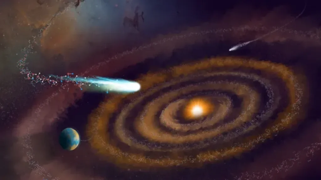 Ученые обнаружили воду старше звезд в планетообразующем диске