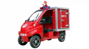 Безумные электромобили — маленькая пожарная машина, для маленького пожара