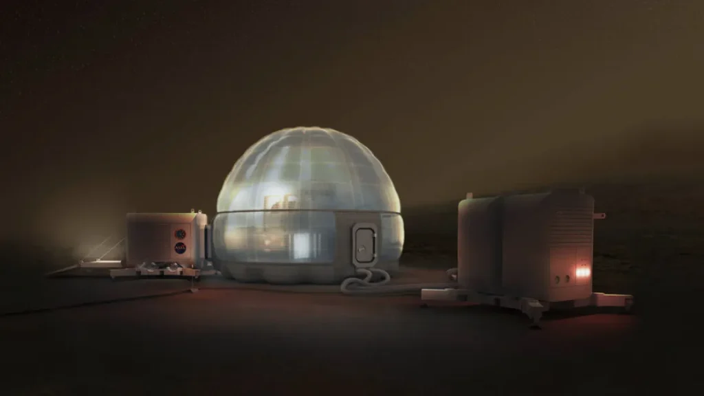 Четыре человека проведут год в «марсианском мире»