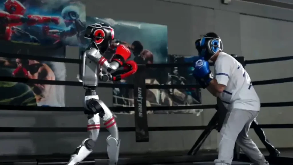 Unitree анонсировал первый в истории бой гуманоидных роботов