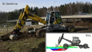 Экскаватор обучили автономному рытью траншей