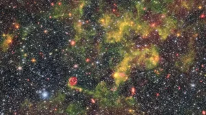 Эта невероятная галактика позволяет заглянуть в раннюю Вселенную