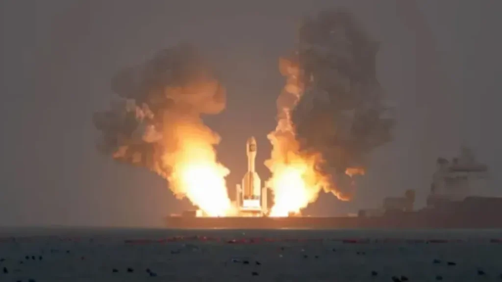 Китайская ракета Gravity-1 совершила второй успешный запуск с морской платформы