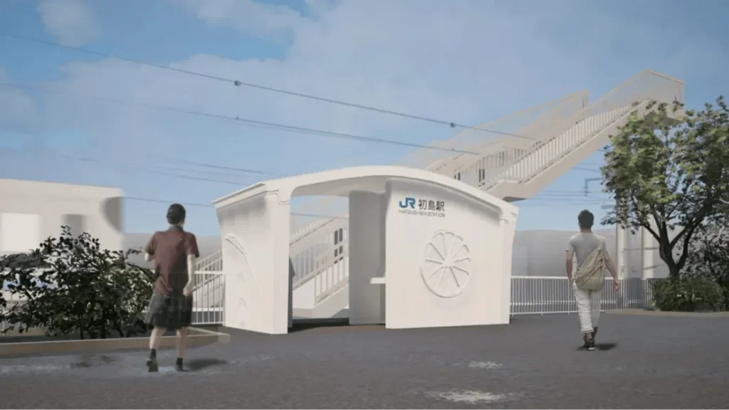 В Японии построят первую железнодорожную станцию на 3D-принтере