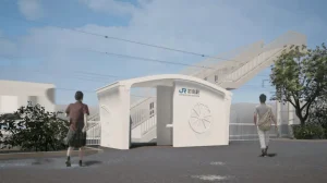 В Японии построят первую железнодорожную станцию на 3D-принтере