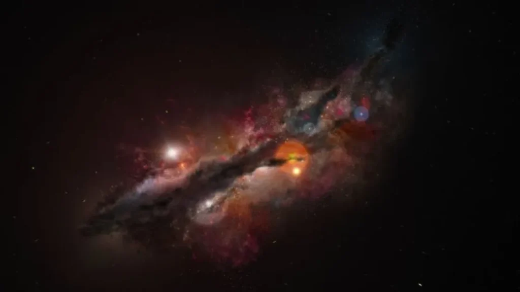 В ранней Вселенной обнаружена галактика-аномалия