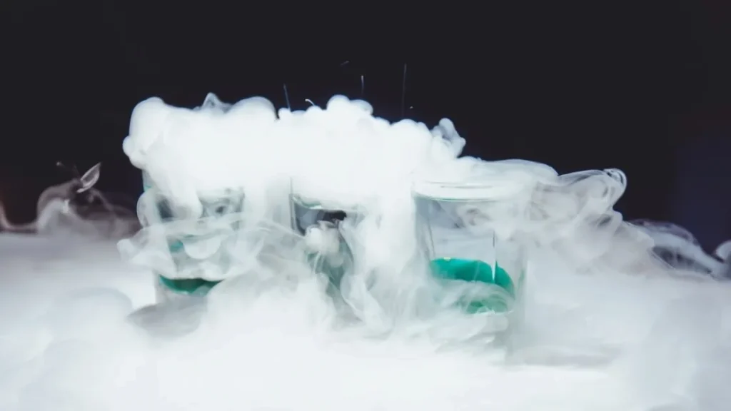 Как сделать сухой лед в домашних условиях?