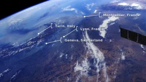 Как выглядит Европа с 400-километровой высоты?