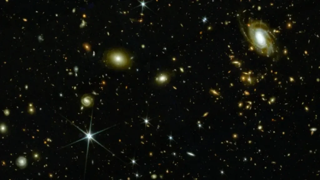 Космический телескоп JWST представил самую масштабную карту ранней Вселенной