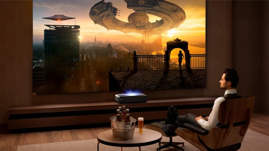 Лазерный телевизор Hisense 120L5G — премиальное решение для домашнего кинотеатра