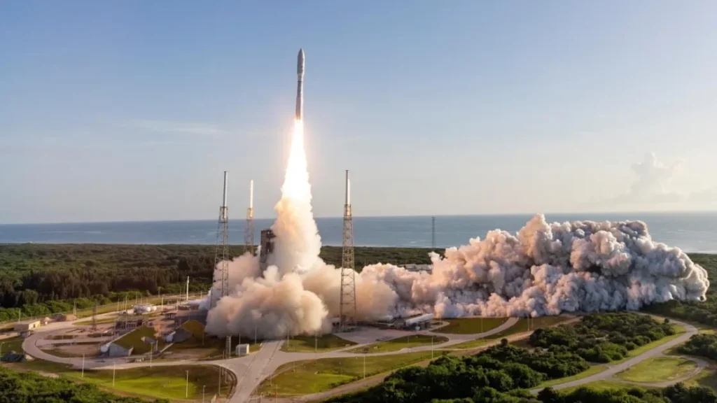 Марсоход «Настойчивость» начал своё путешествие к красной планете