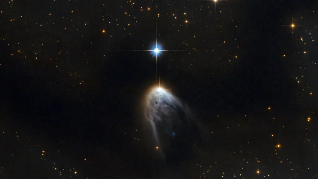 Машинное обучение помогло обнаружить совсем юную галактику