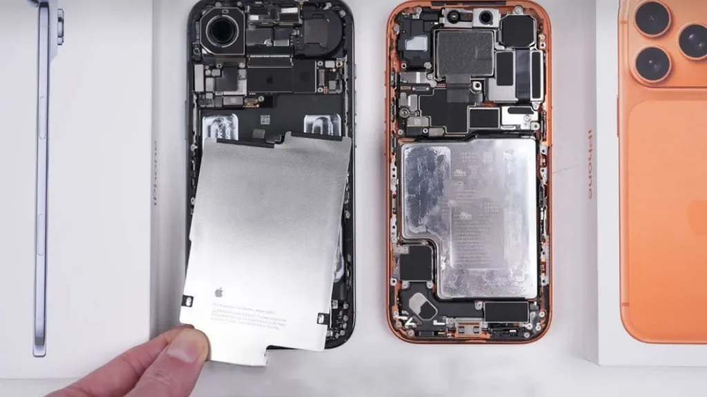 Разборка iPhone 17 Air и Pro: Apple улучшила ремонтопригодность, но сохранила контроль над запчастями