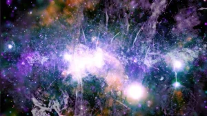 Невероятная панорама Млечного пути, полученная телескопами Chandra и MeerKat