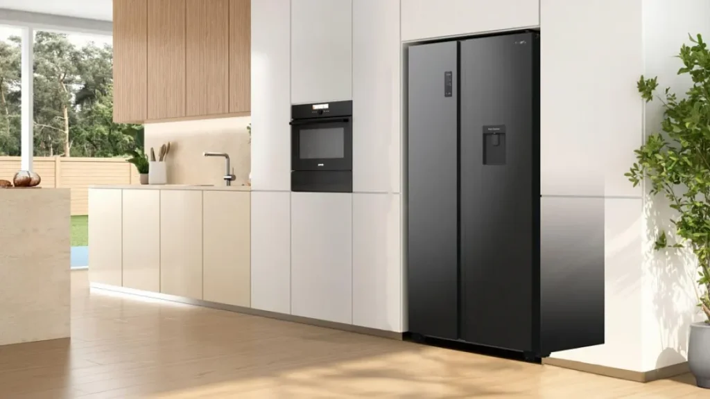 Обзор Side by Side холодильника Gorenje G600 NRR9185EABXLWD — черный ледяной монолит