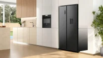 Обзор Side by Side холодильника Gorenje G600 NRR9185EABXLWD — черный ледяной монолит