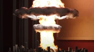 Ночник в виде ядерного гриба своими руками