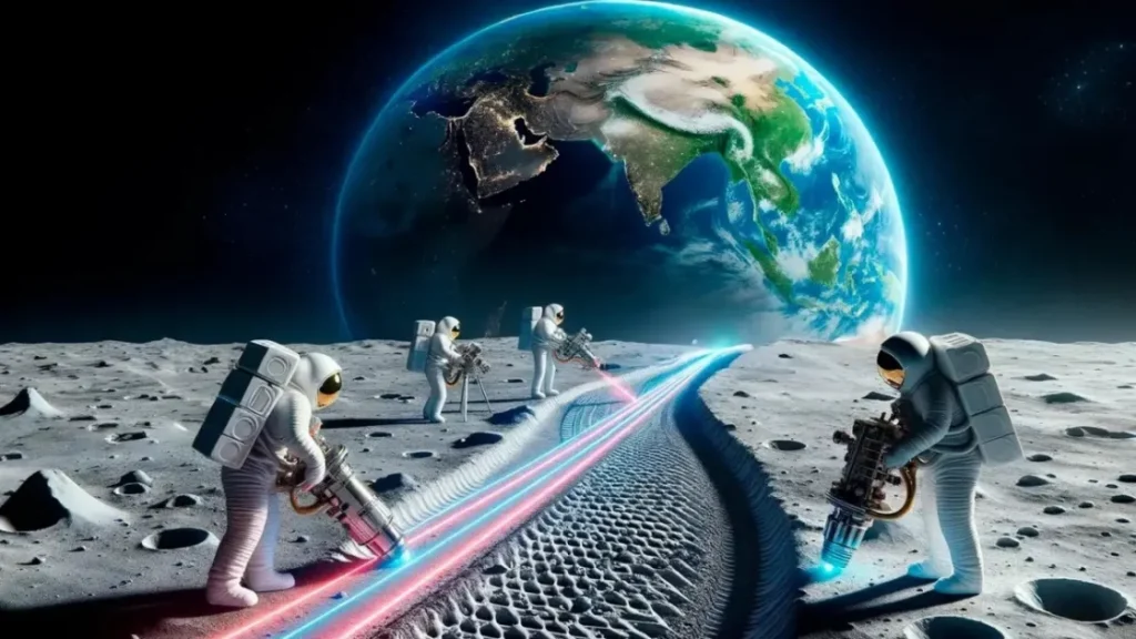 Новый «лазерный подход» к созданию лунных дорог и посадочных площадок готовиться к испытаниям