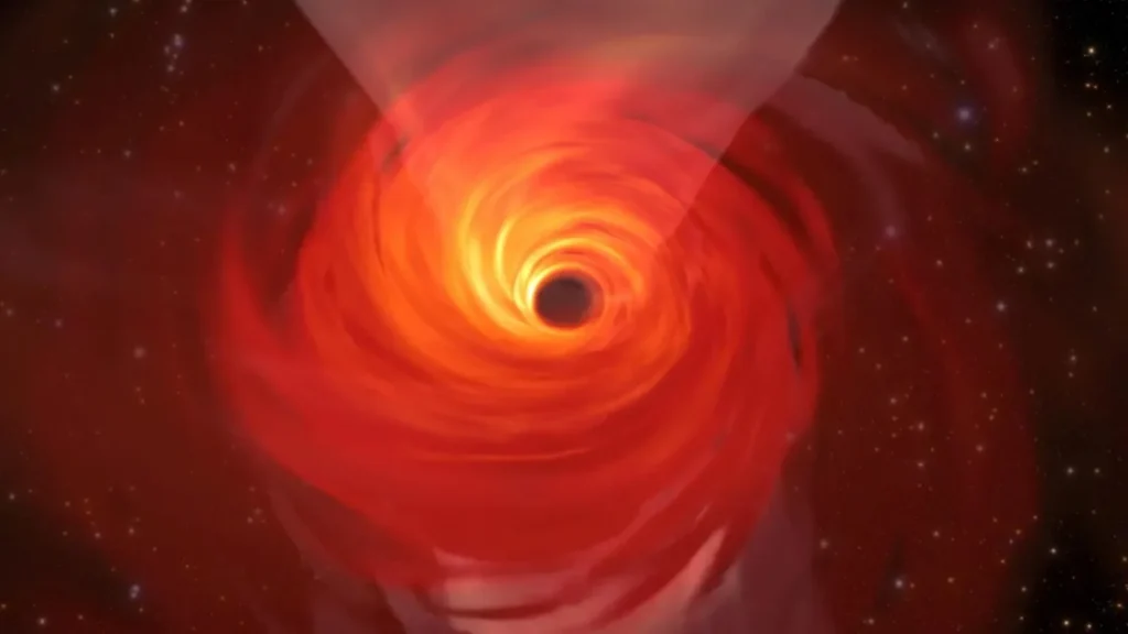 Обнаружен пузырь газа, вращающийся вокруг черной дыры в центре Млечного пути