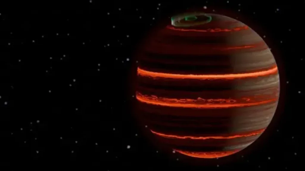 Телескоп JWST обнаружил блуждающий коричневый карлик с рекордными сияниями