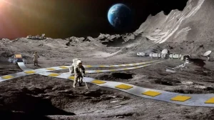 По словам NASA, на Луне будут построены «железные» дороги