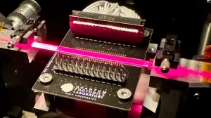 Разработана технология создания первых световых процессоров