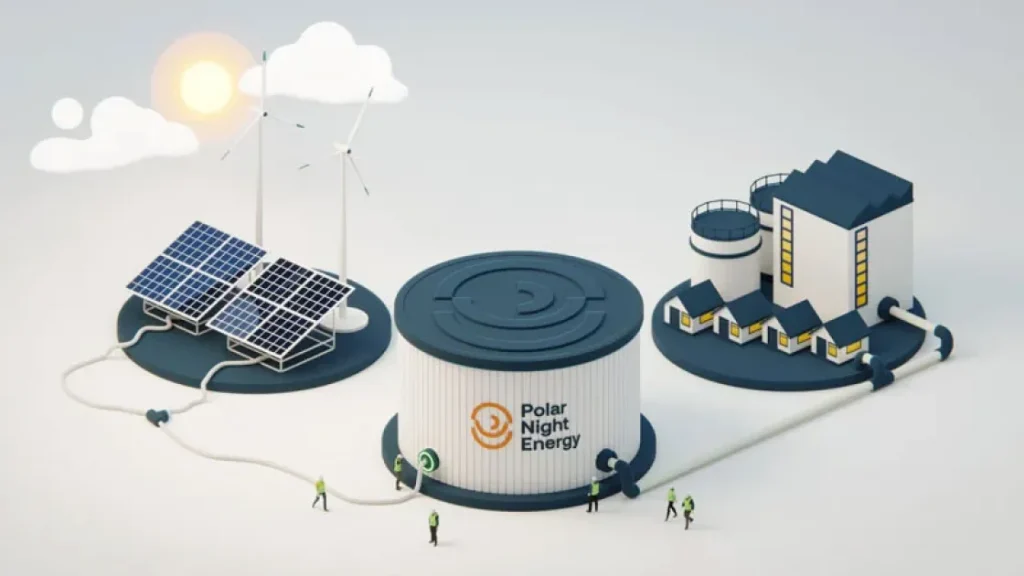 Финны снова заряжают песок: начата постройка второго тепловой аккумулятор