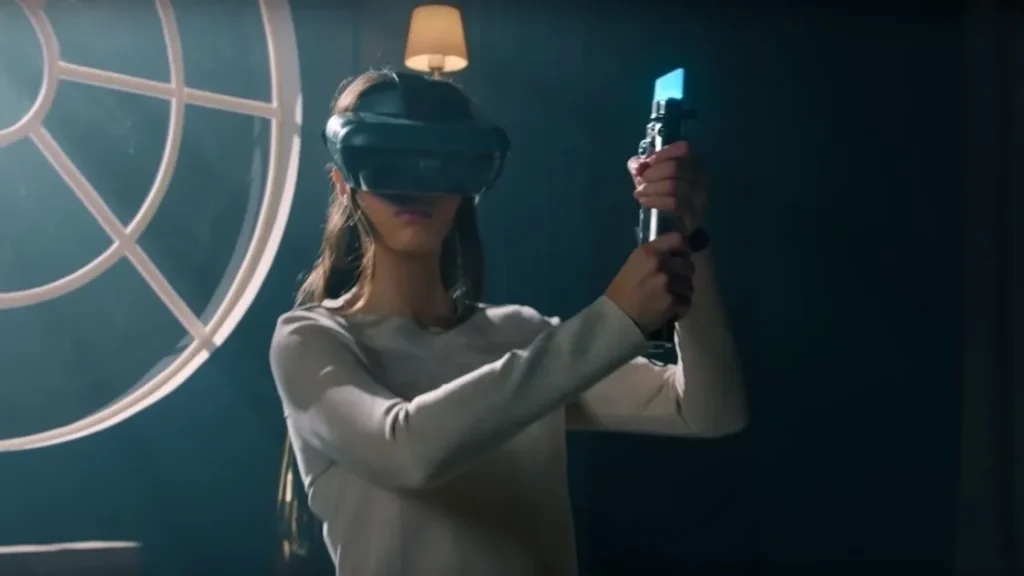 Световой меч стал дополненной реальностью