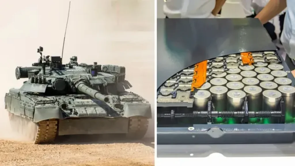 Китайский аккумулятор выдержал 36-тонный танк: новый уровень безопасности для электромобилей