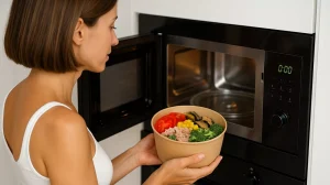 Почему микроволновки открываются справа налево