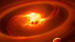 Ученые впервые смогли наблюдать потоки материи, формирующие молодые звёзды