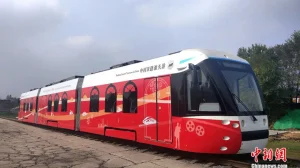 Водородный трамвай дебютировал в Китае