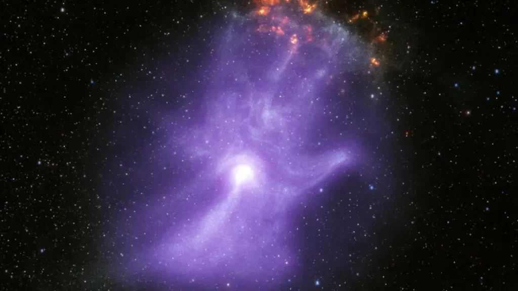 Загадочная «рука-призрак», обнаружена рентгеновскими телескопами NASA
