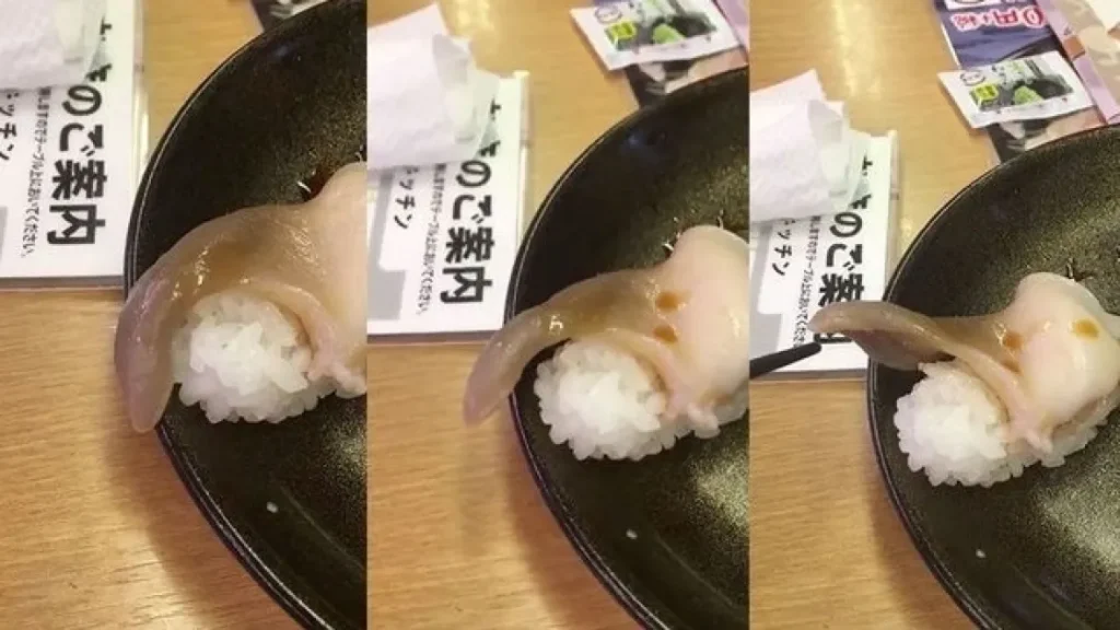 Живое суши «взорвало» соцсети