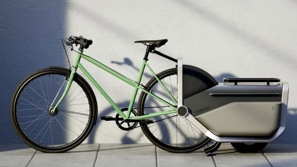 Представлен умный прицеп Convoy C.01: грузовой электровелосипед по требованию