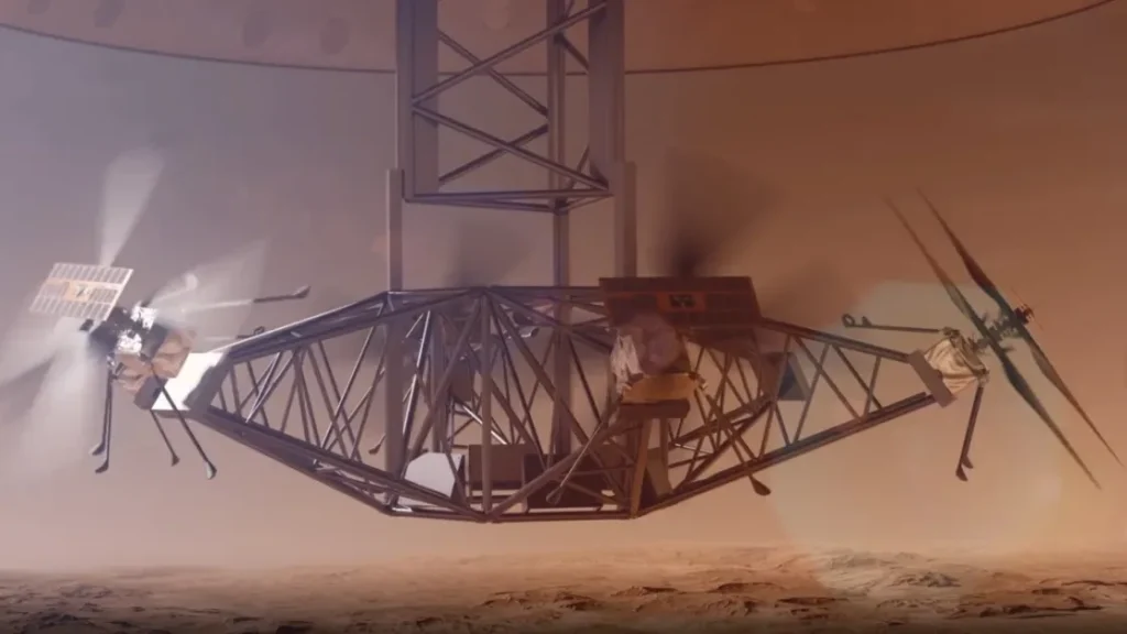 Марсианский спецназ: как стая вертолетов подготовит высадку людей на Красную планету