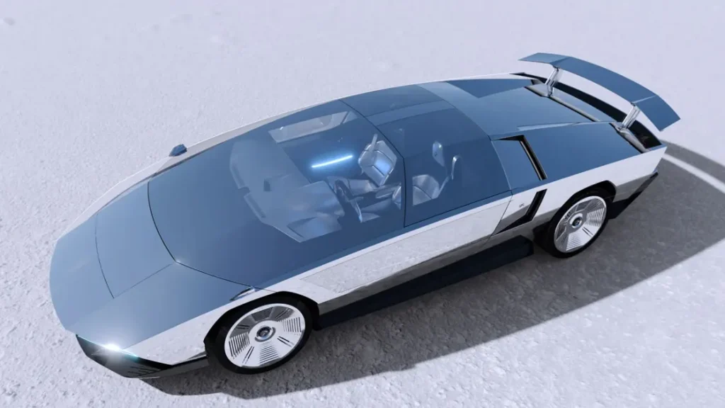 Представлен металлический суперкар затмевающий дизайном Tesla Cybertruck